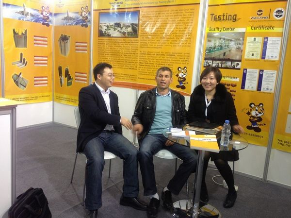 Z6人生就是博铝厂参与2013年土耳其玻璃门窗展览会