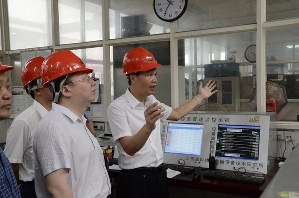 广元市元方副市长一行光临我司调查