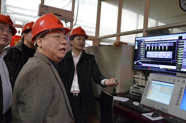 百色市辅导光临我司参观调查