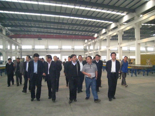 徐州市市长光临我公司视察工作