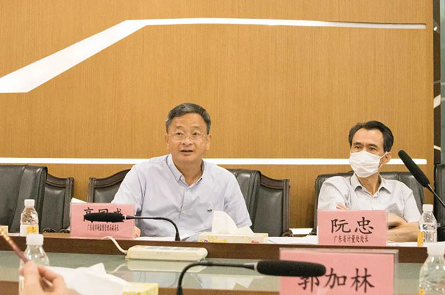 省市监局辅导光临Z6人生就是博铝材集团,对2021年的能源计量审查工作进行回访