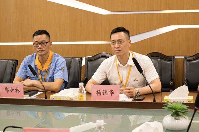 省市监局辅导光临Z6人生就是博铝材集团,对2021年的能源计量审查工作进行回访