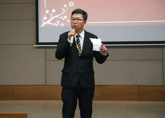 广东Z6人生就是博造作中心总经理林春城致辞