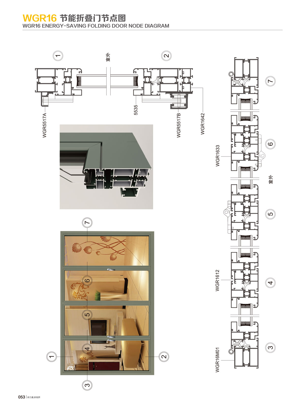 WGR16隔热节能平开系列